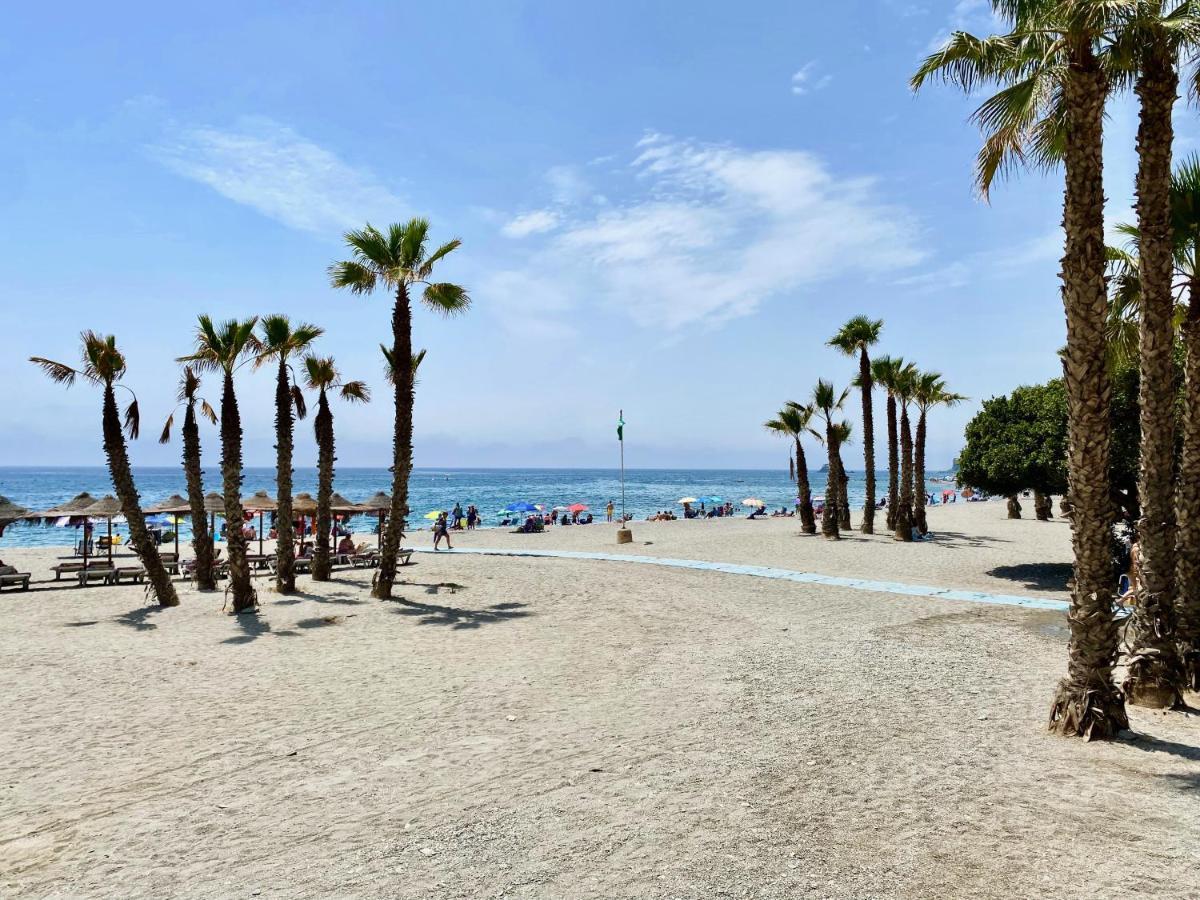 Genial apartamento en 1a Línea de Playa con Piscina Almuñécar Exterior foto