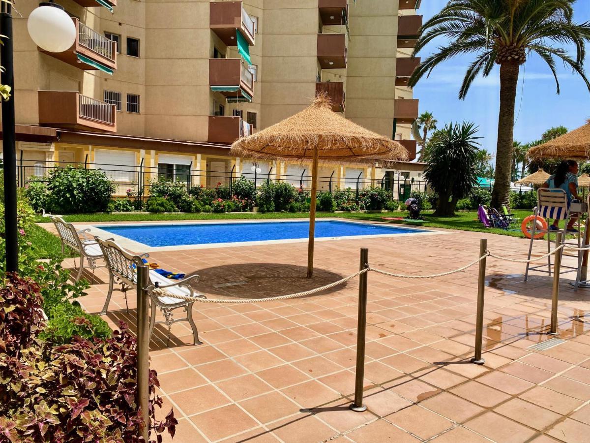 Genial apartamento en 1a Línea de Playa con Piscina Almuñécar Exterior foto